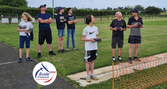 Animation école de pilotage