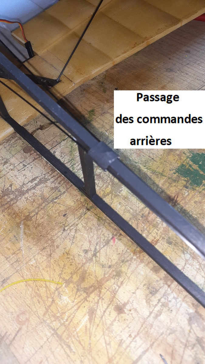 passage des commandes arrières 1